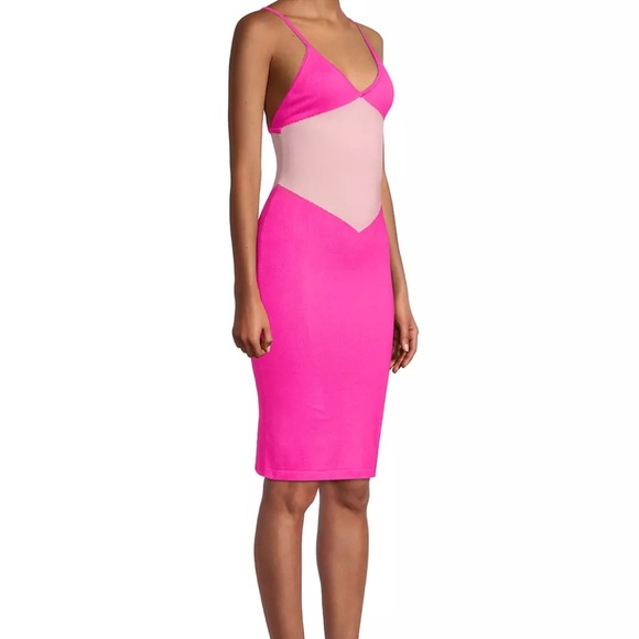 Victor Glemaud color block knee length dress - Picture 5 of 9